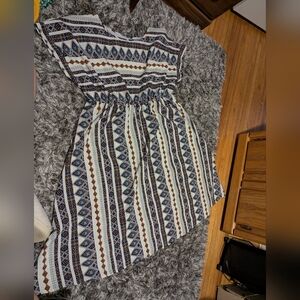 SHEIN Curve Geometric Print Dress